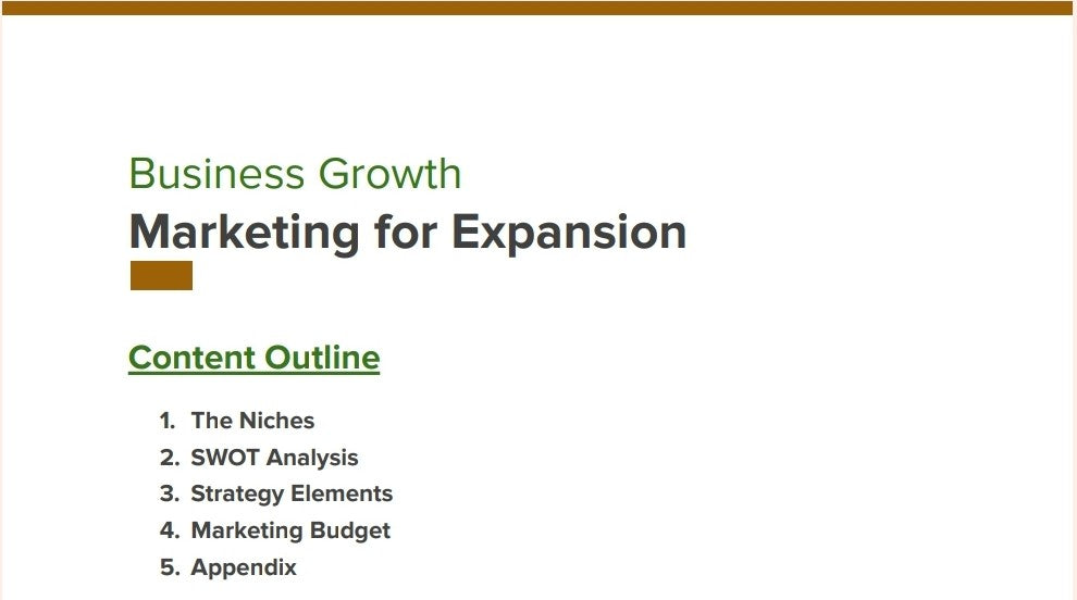 Strategies for Business Growth